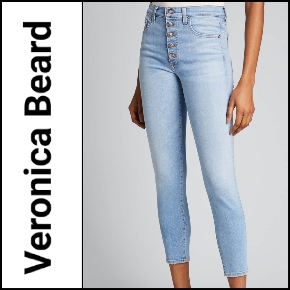 NEW! VERONICA BEARD High Rise Debbie Jeans 24.